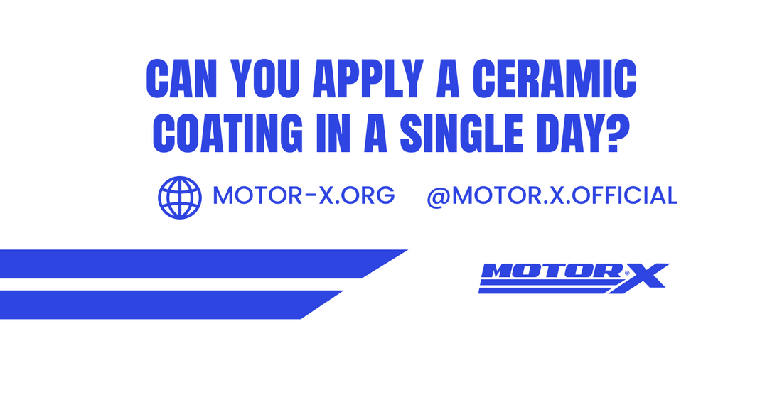 Can You Apply a Ceramic Coating in a Single Day? MotorX